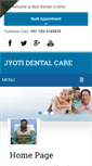 Mobile Screenshot of jyotidentalcare.com